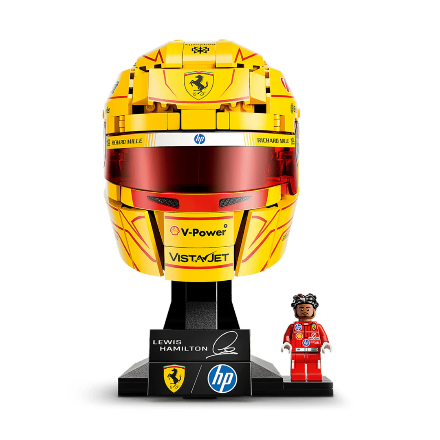#44 Hamilton Scuderia Ferrari LEGO Helmet