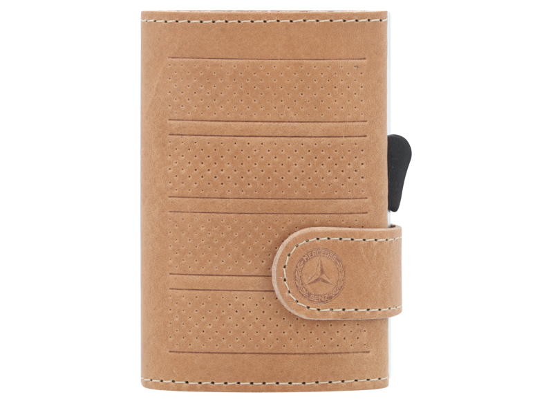 MERCEDES-BENZ  Mini Wallet, COGNAC