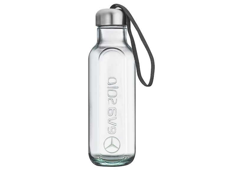 Mercedes-Benz Glass Drinking Bottle
