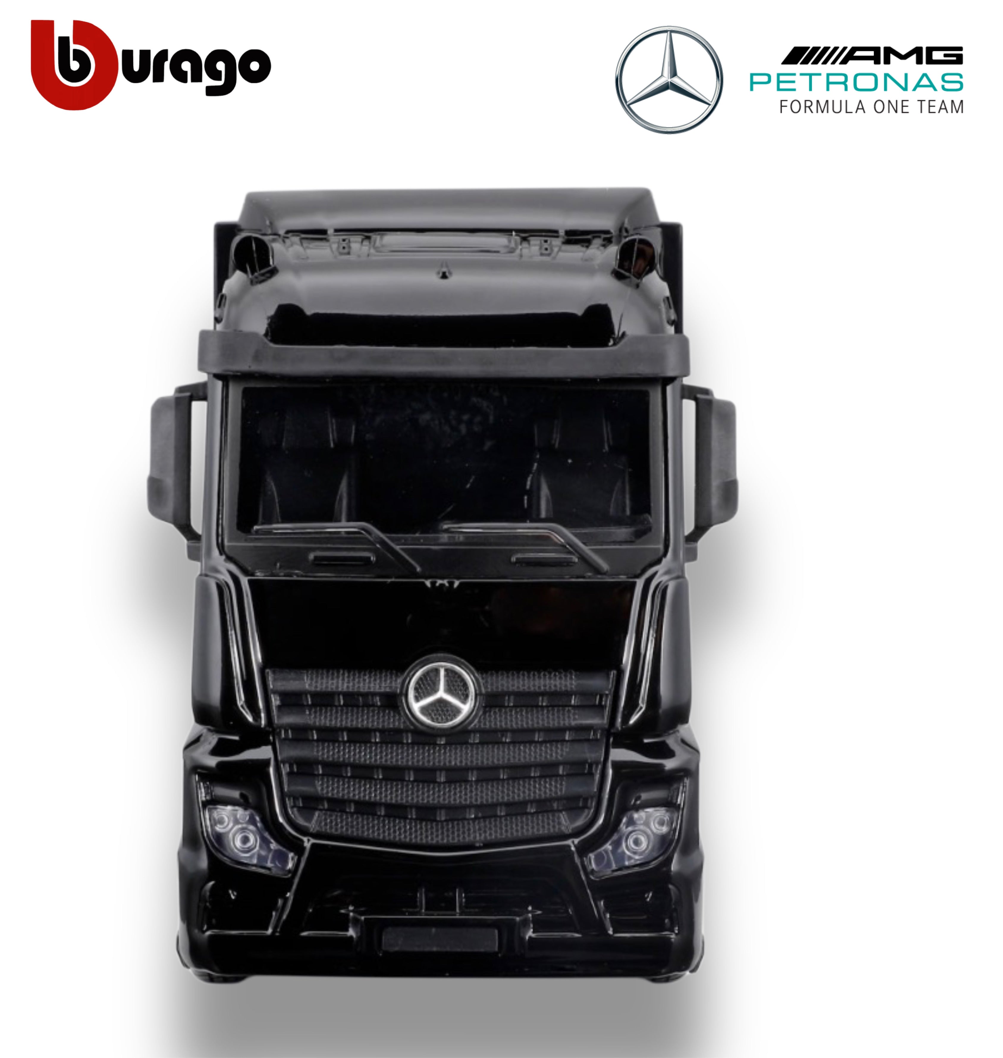 Mercedes-AMG Semi Truck with Mercedes W15 #63 George Russell – 1:43 Diecast Model