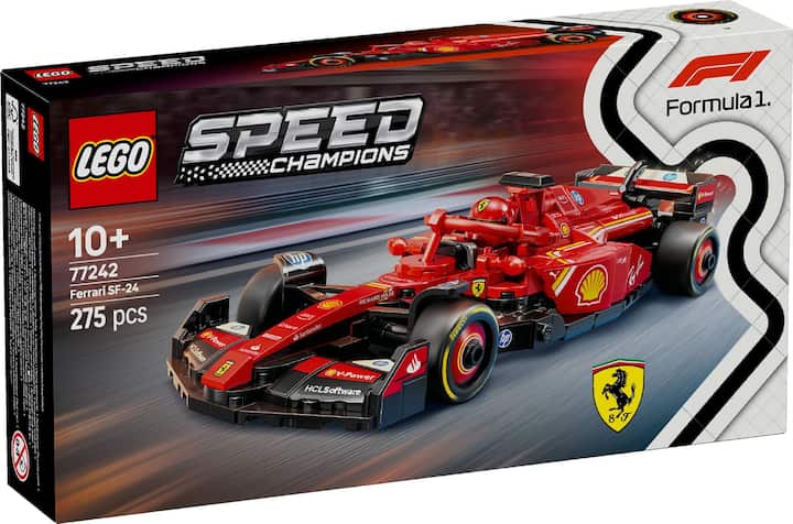 Scuderia Ferrari SF-24 EQ Performance 2024 1:25 Lego Car Model