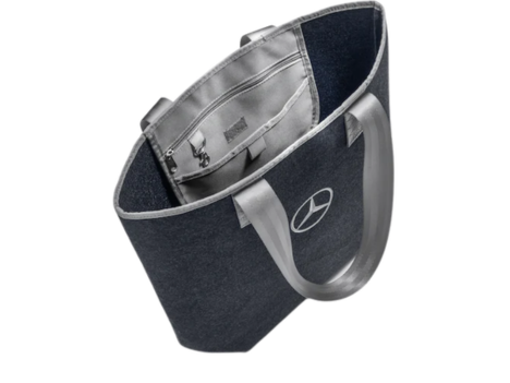 MERCEDES-BENZ  Shopping Bag, BLUE