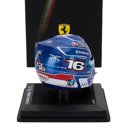 Scuderia Ferrari | #16 Leclerc Miami GP 2025 1:5 Mini Helmet