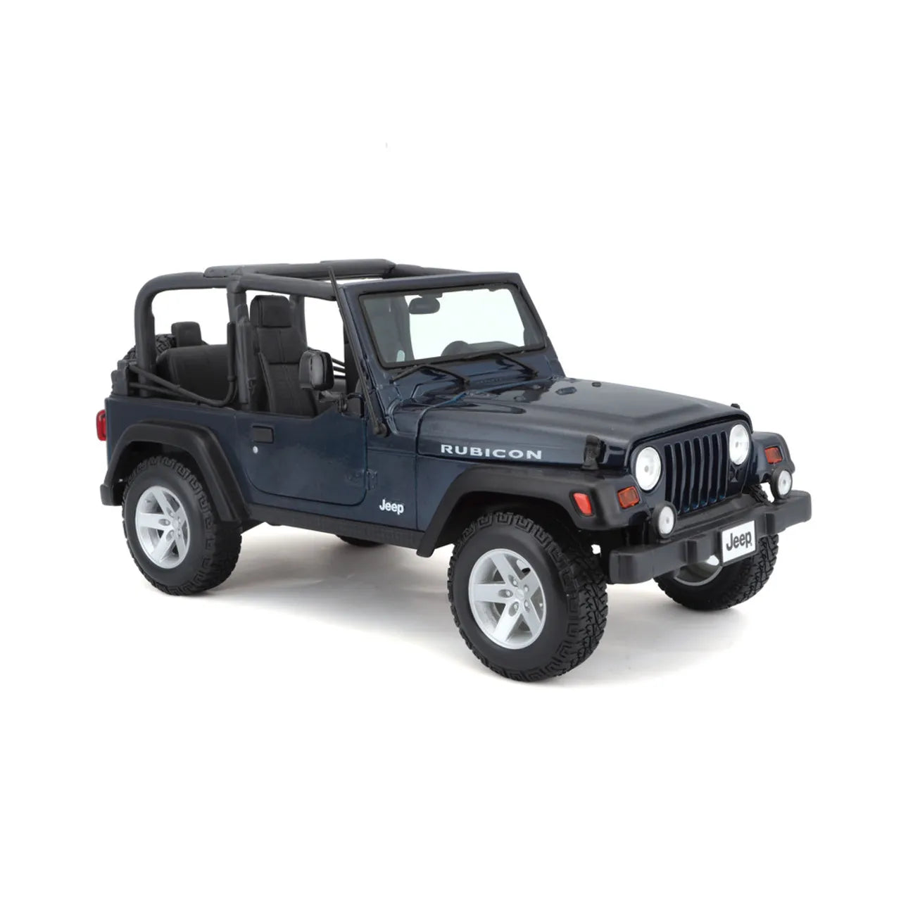 1/18 Diecast Maisto Jeep Wrangler Rubicon in Dark Blue