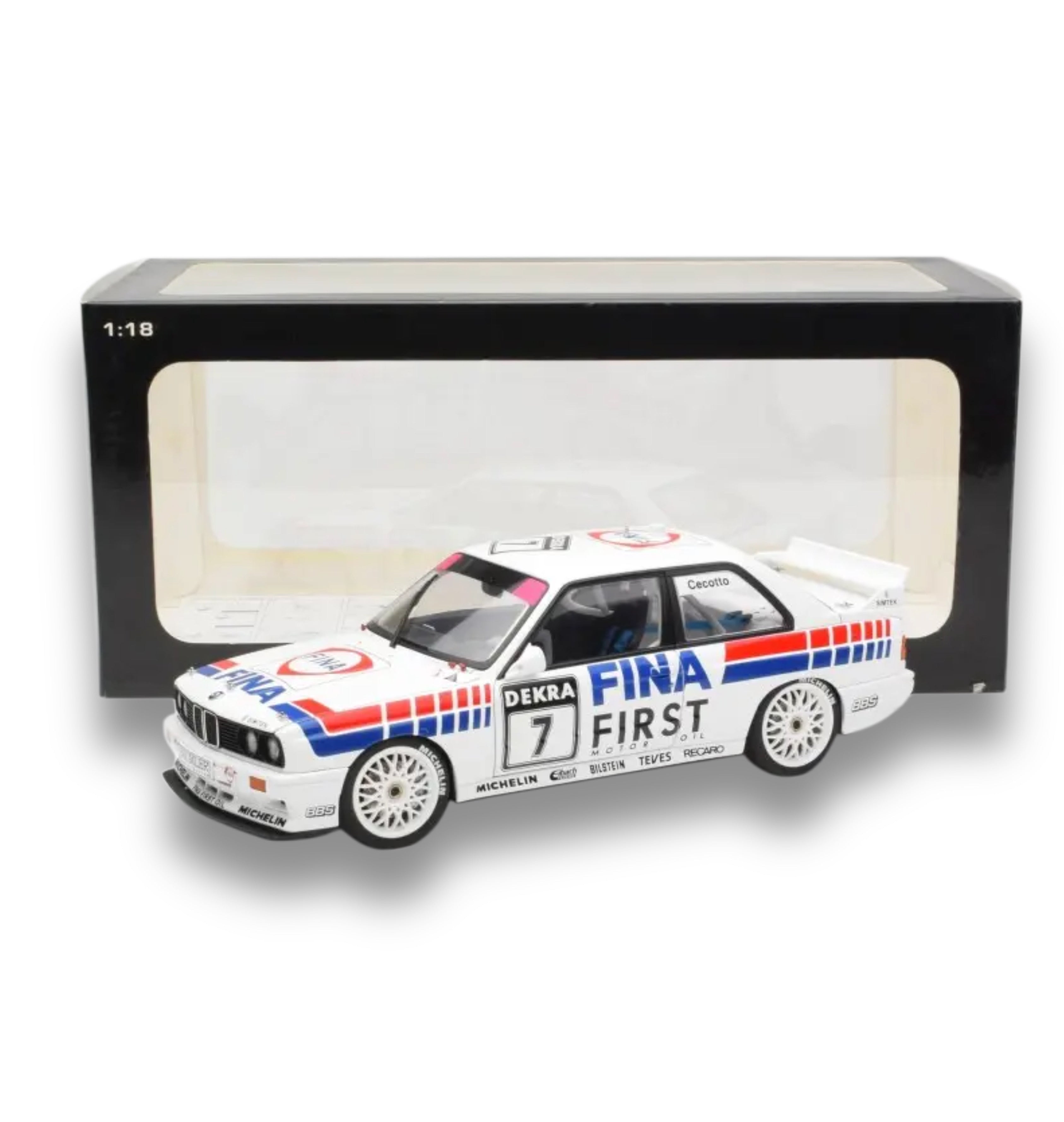 AUTOart 1:18 BMW M3 DTM 1992 – FINA First Motorsport – Rare Collector’s Edition