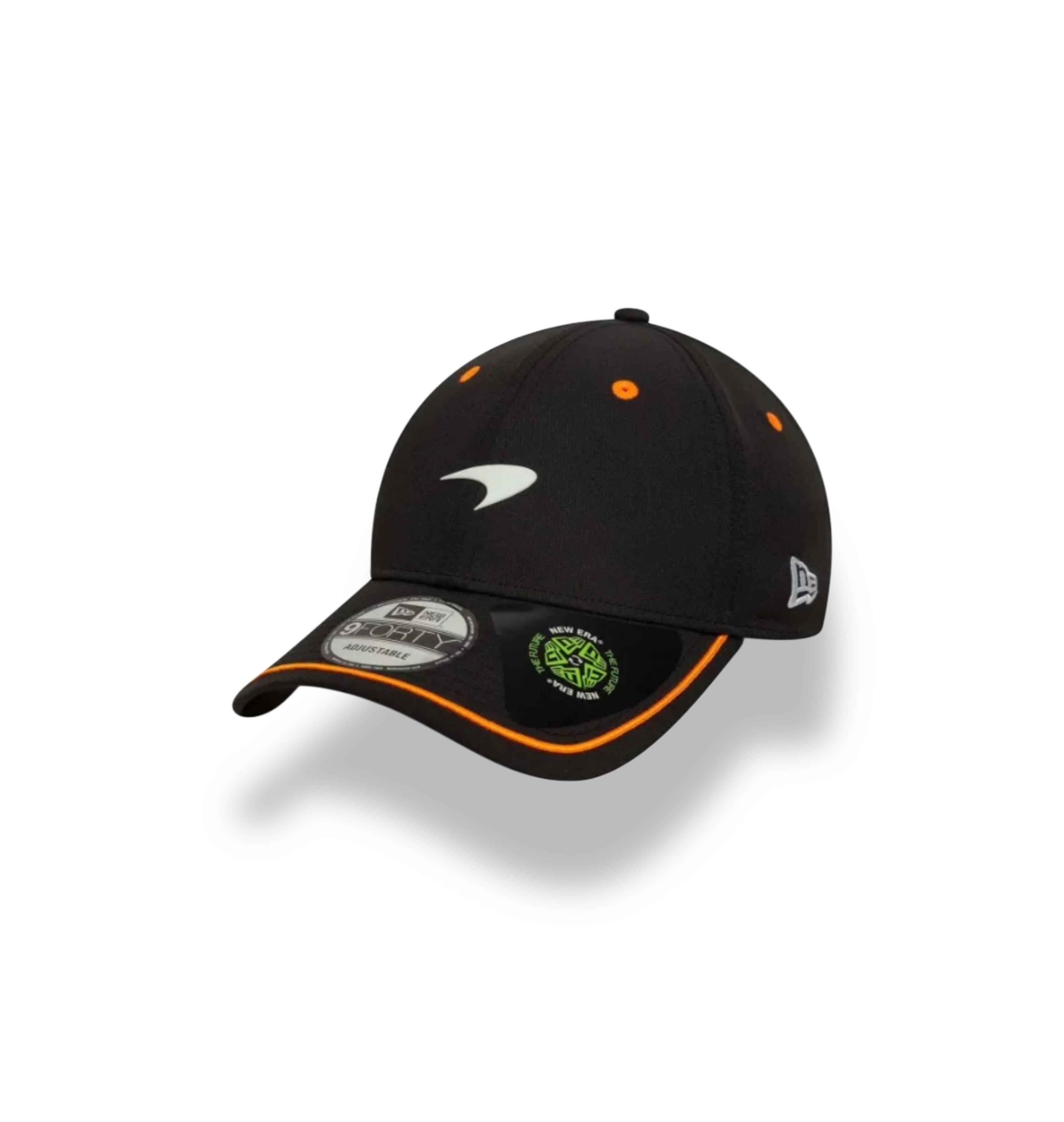 Mclaren 9FORTY M-Crown Neon Pop Cap - Black/Orange