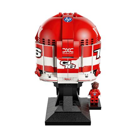 #16 Leclerc Scuderia Ferrari LEGO Helmet
