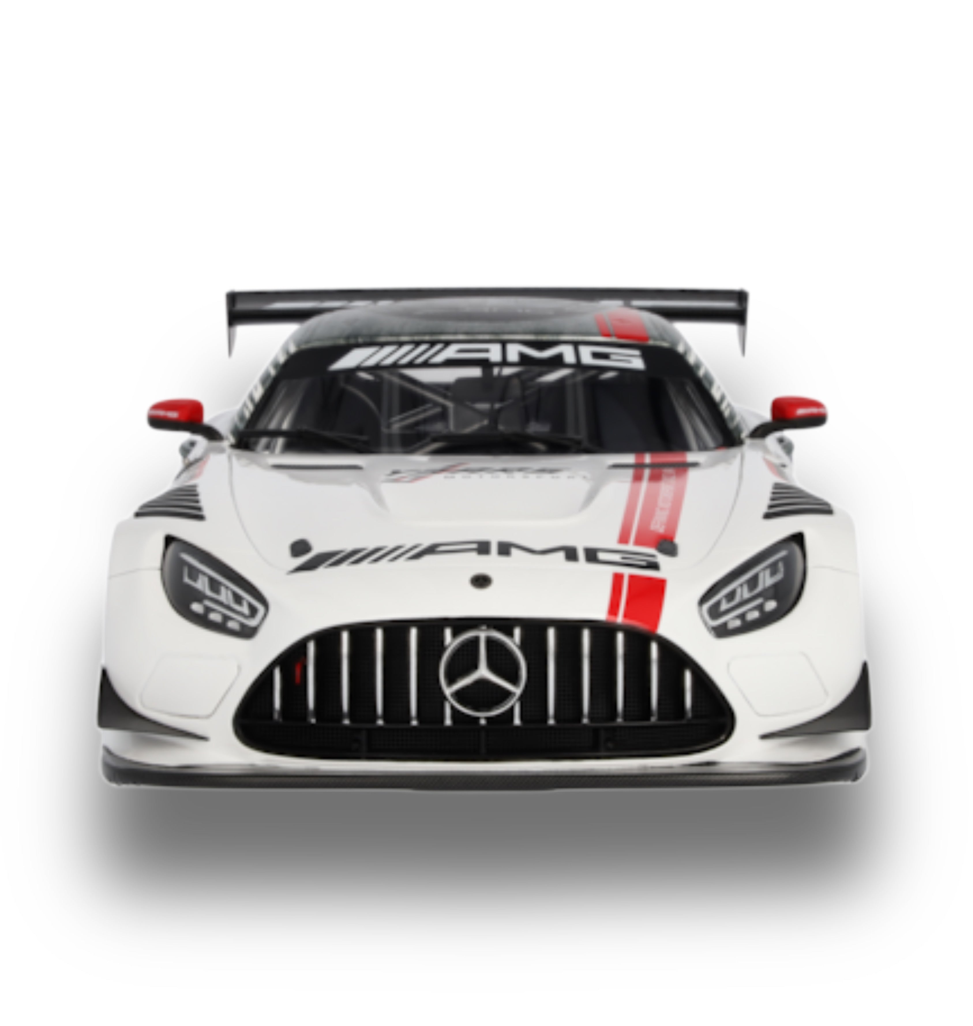 Mercedes-AMG GT3 “130 Years of Motorsport” C190 – Silver Coloured 1:18 Scale Model Car - by Minimax