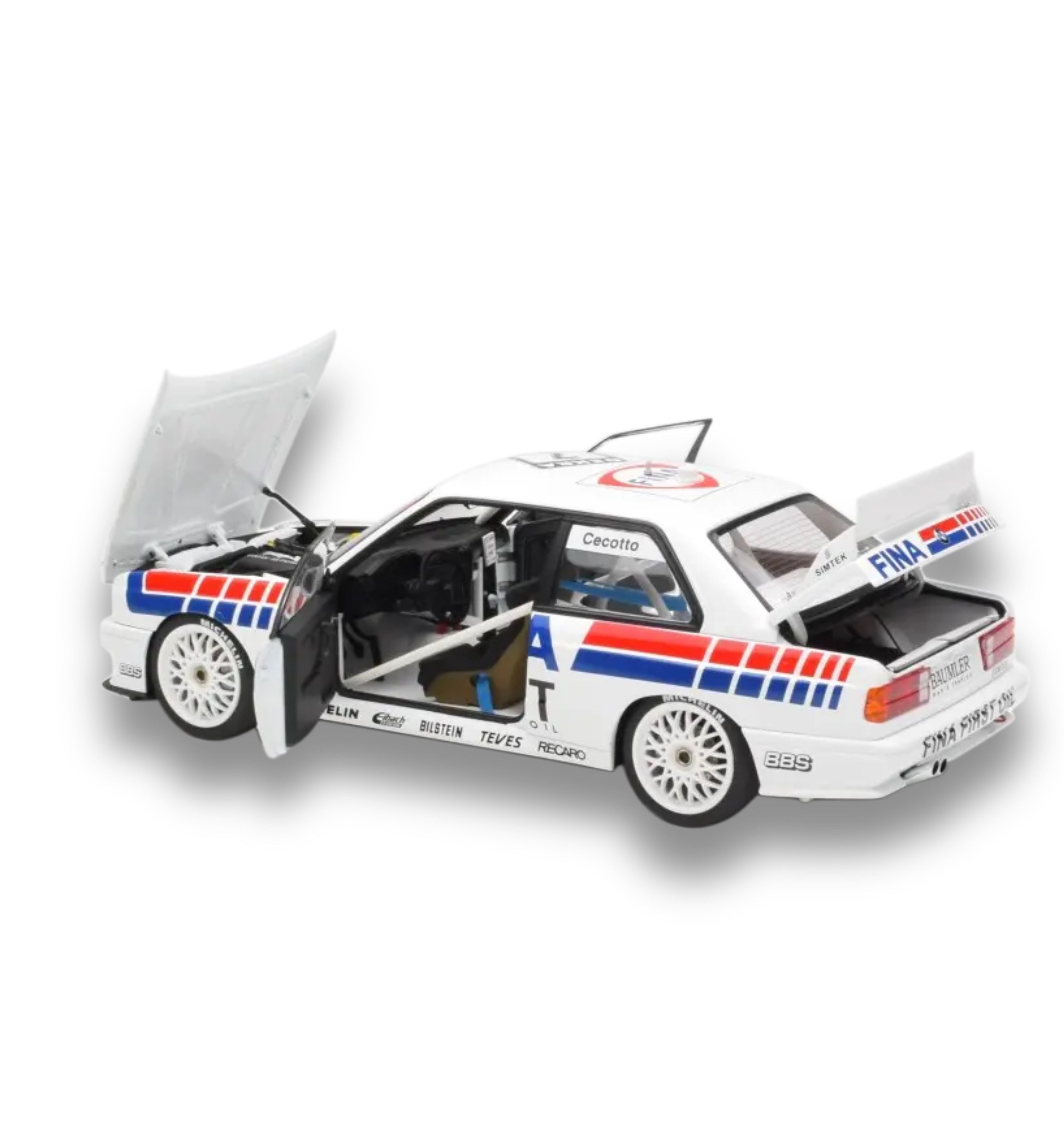 AUTOart 1:18 BMW M3 DTM 1992 – FINA First Motorsport – Rare Collector’s Edition