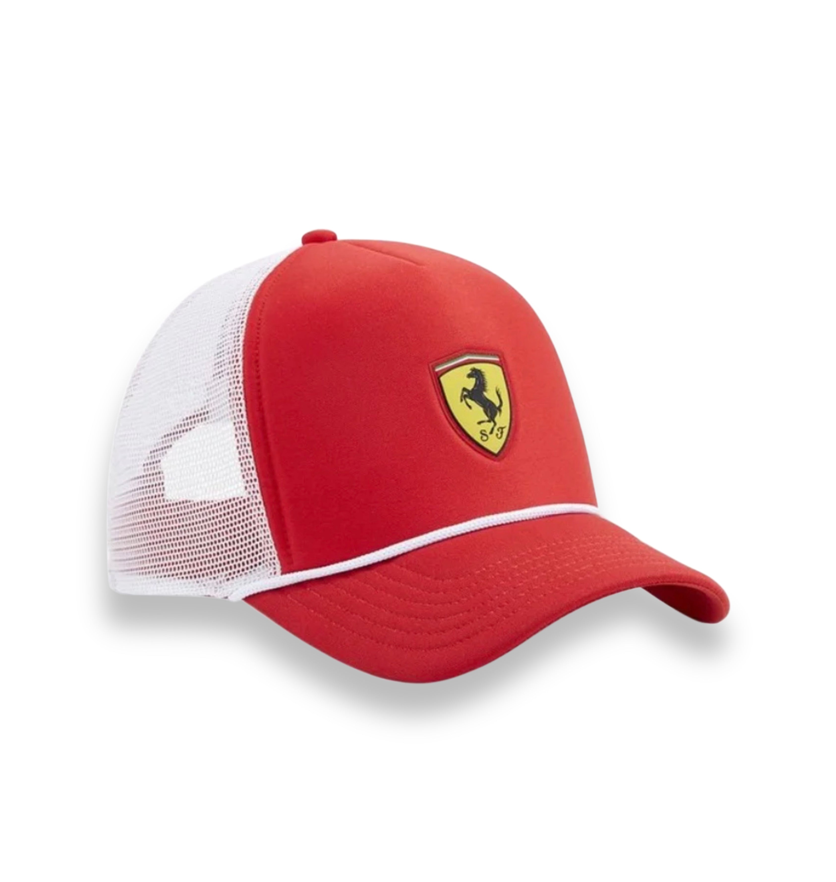 Scuderia Ferrari Trucker Cap – Red & White