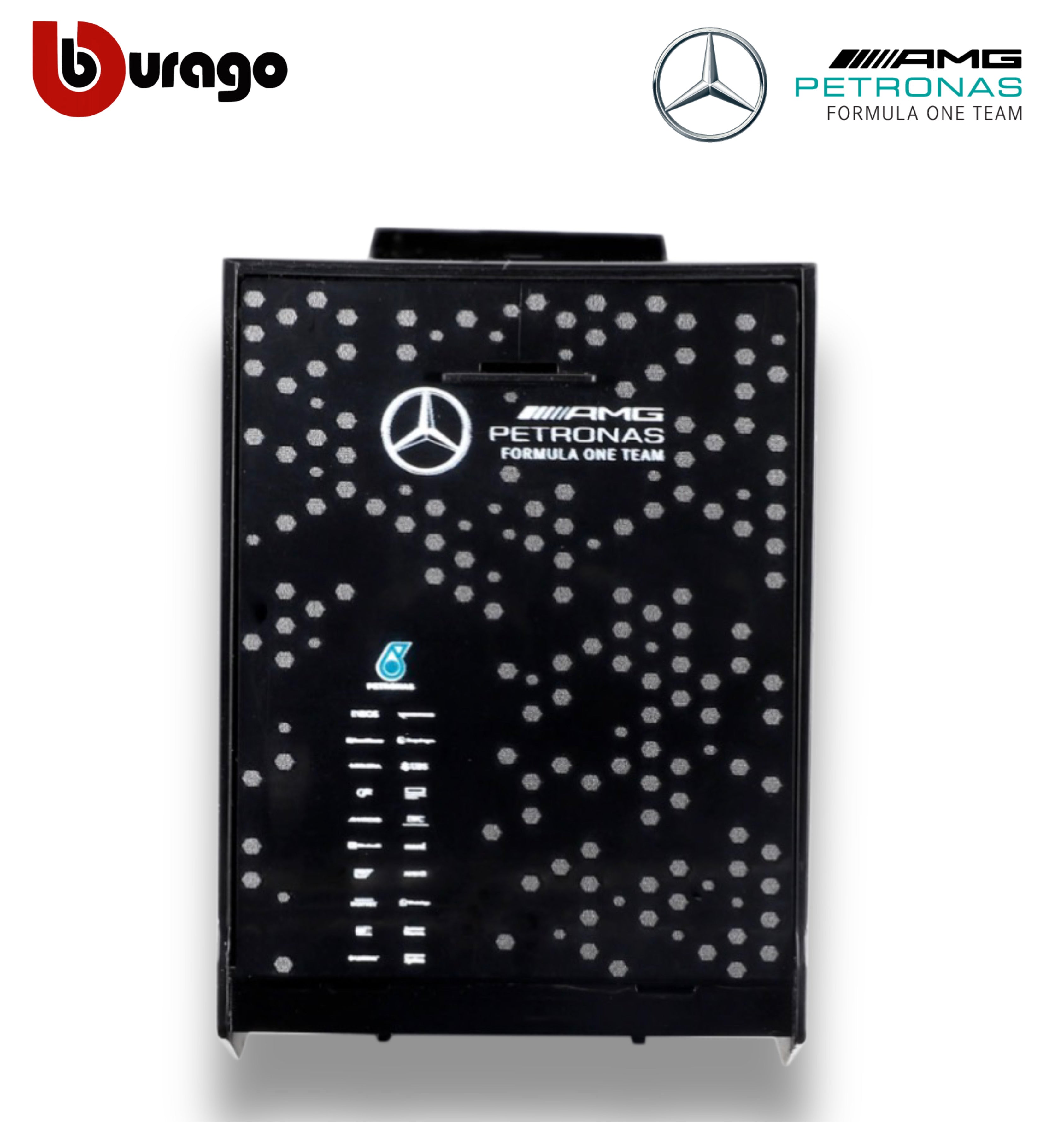 Mercedes-AMG Semi Truck with Mercedes W15 #63 George Russell – 1:43 Diecast Model