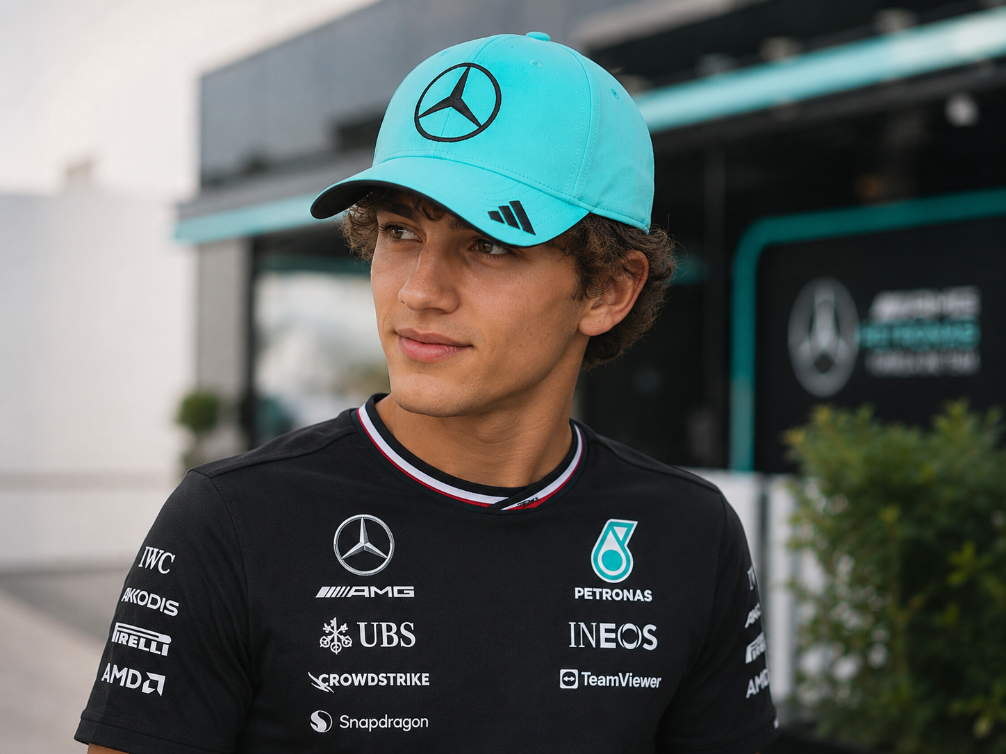Mercedes-AMG F1 Team Cap – Turquoise Edition