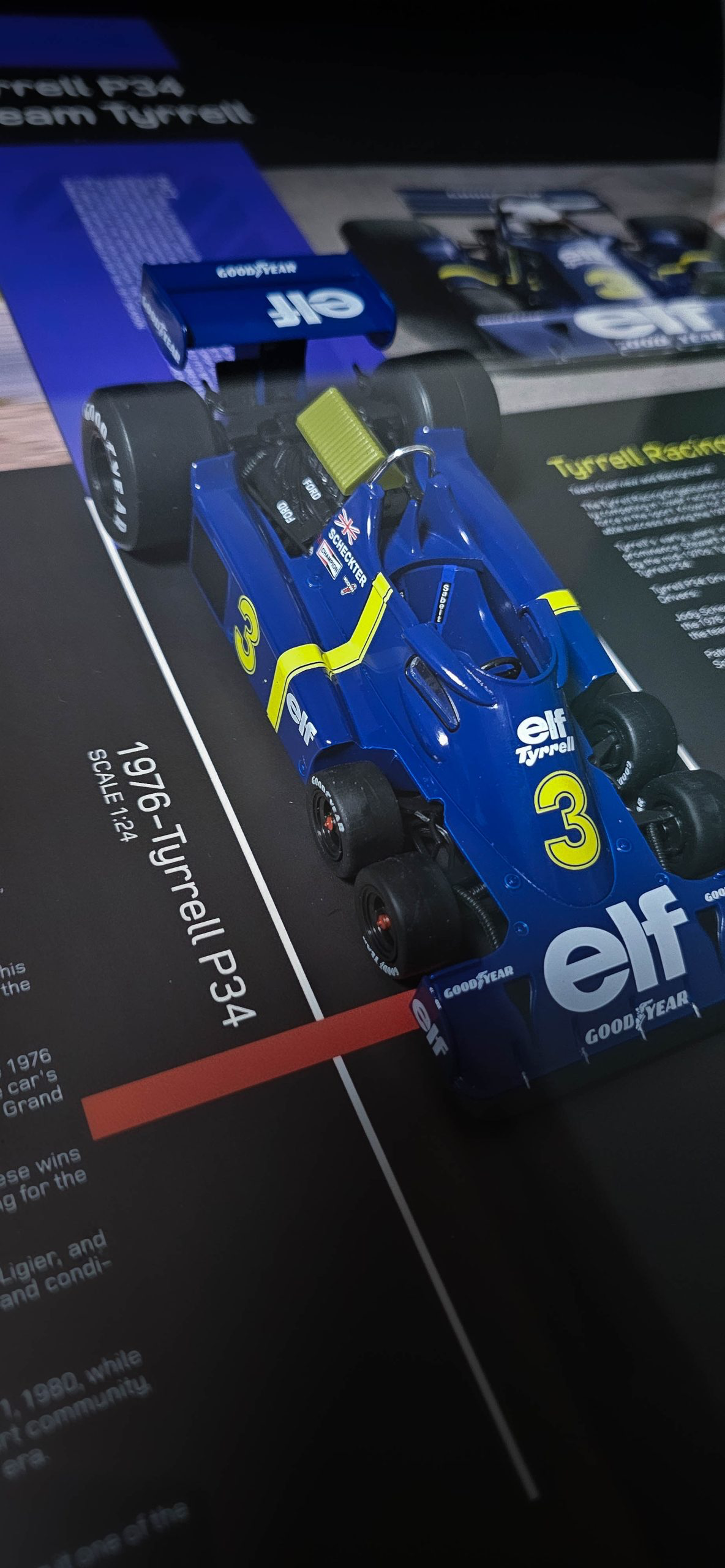 1976 – Tyrrell P34 – elf Team Tyrrell