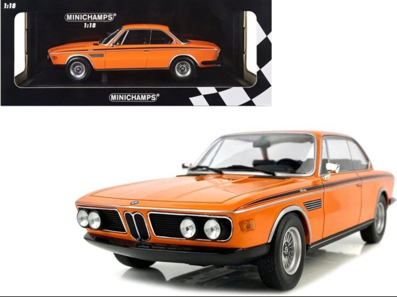 MiniChamps 1:18 BMW 3.0 CSL 1971 – Limited Edition of 600 Pieces