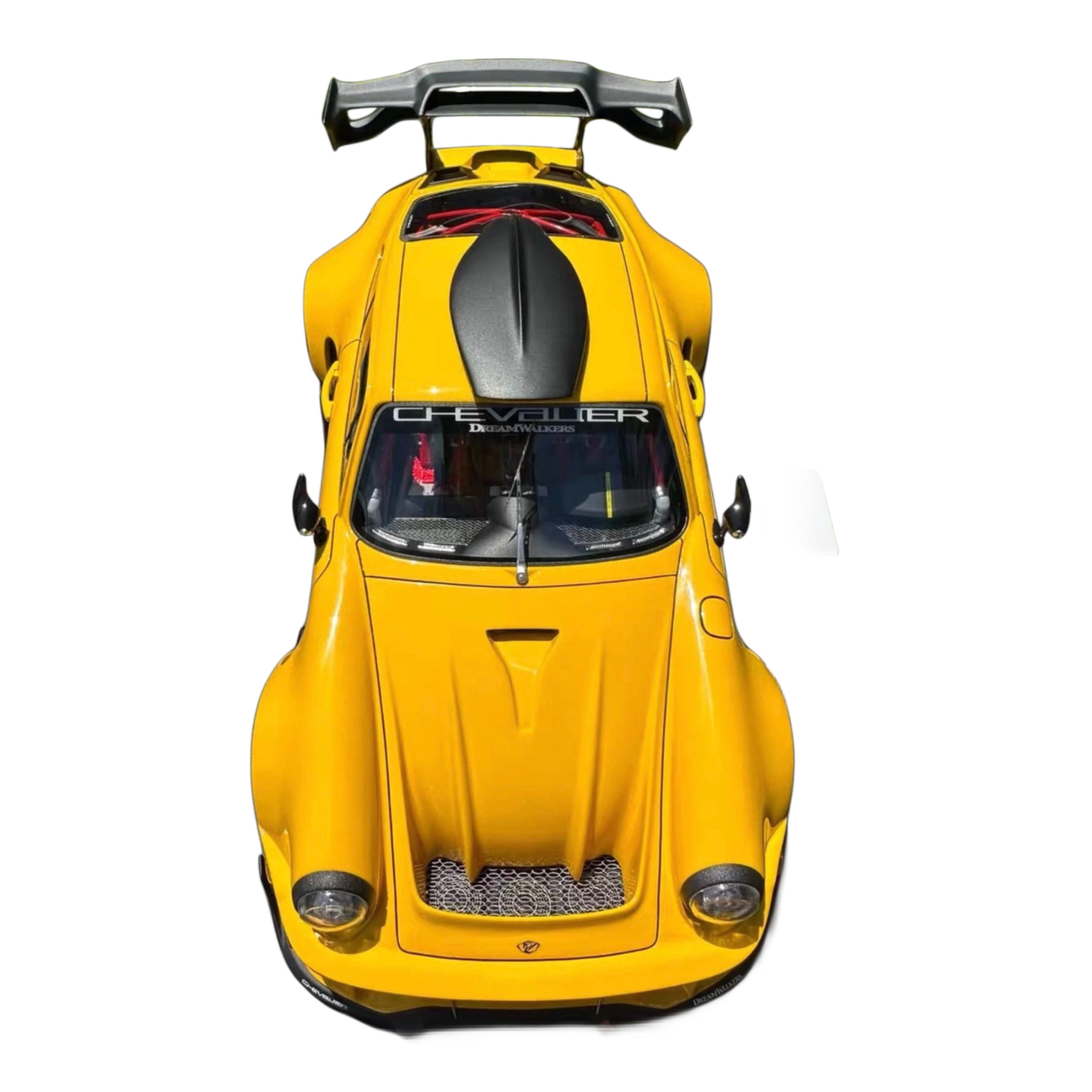 Porsche 911 Chevalier DreamWalkers Yellow 1:18 Resin Model – Limited Edition - Striking Yellow