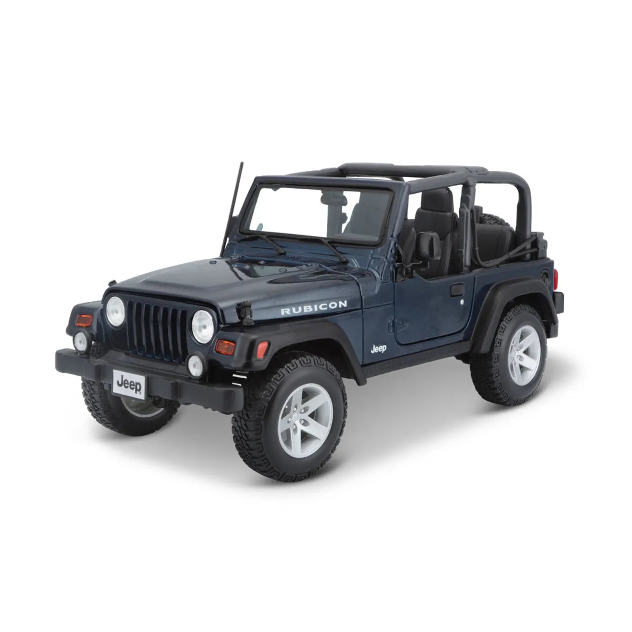 1/18 Diecast Maisto Jeep Wrangler Rubicon in Dark Blue