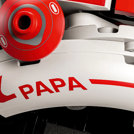 #16 Leclerc Scuderia Ferrari LEGO Helmet