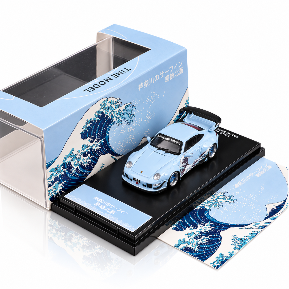 Porsche 964 Kanagawa Surfing Standard Version | Time Micro x GDO Workshop 1:64 Scale