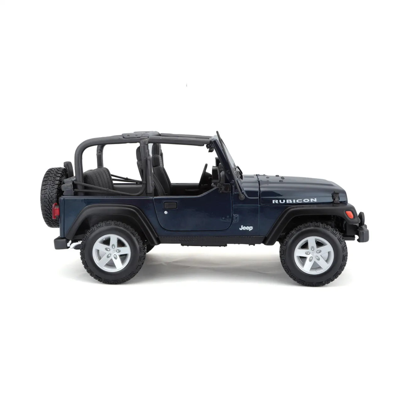 1/18 Diecast Maisto Jeep Wrangler Rubicon in Dark Blue