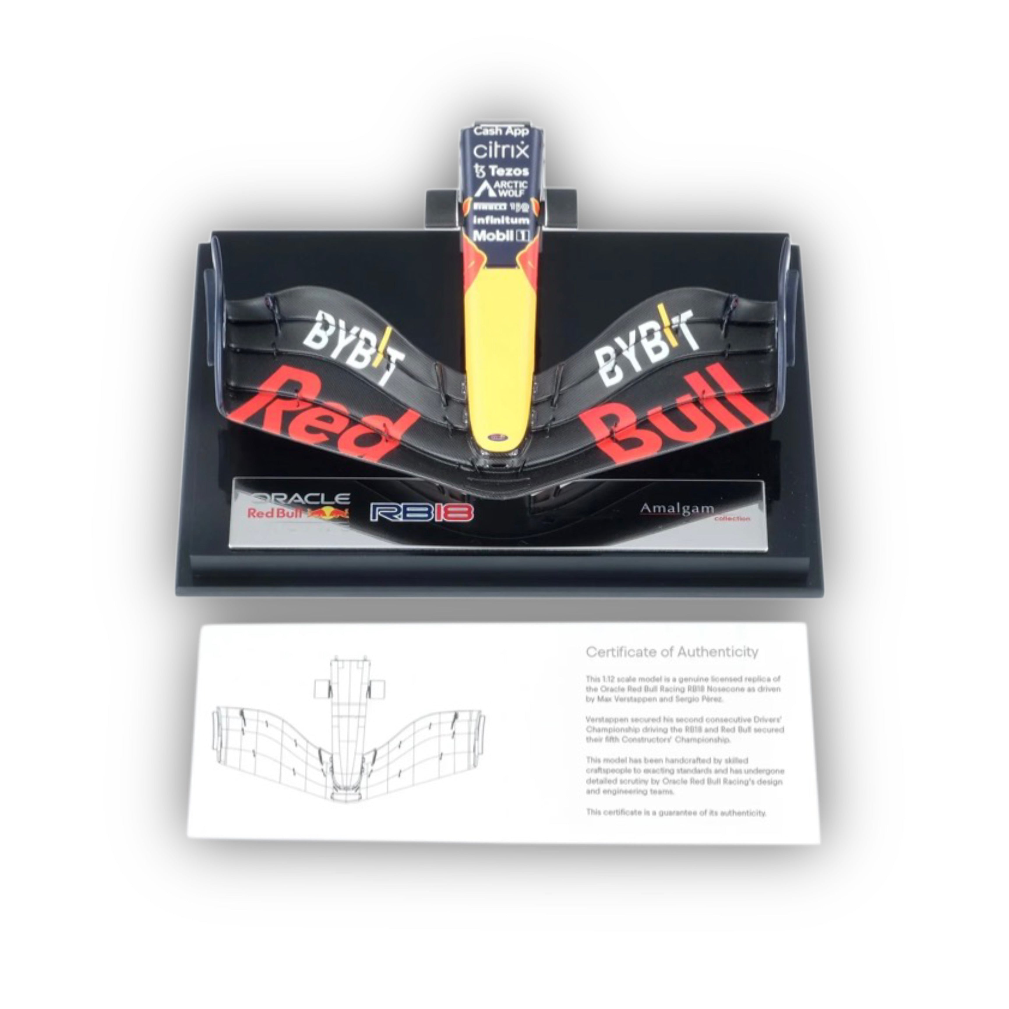 ORACLE RED BULL RACING RB18 NOSECONE | by Amalgam Collection | Scale 1:12