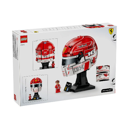 #16 Leclerc Scuderia Ferrari LEGO Helmet