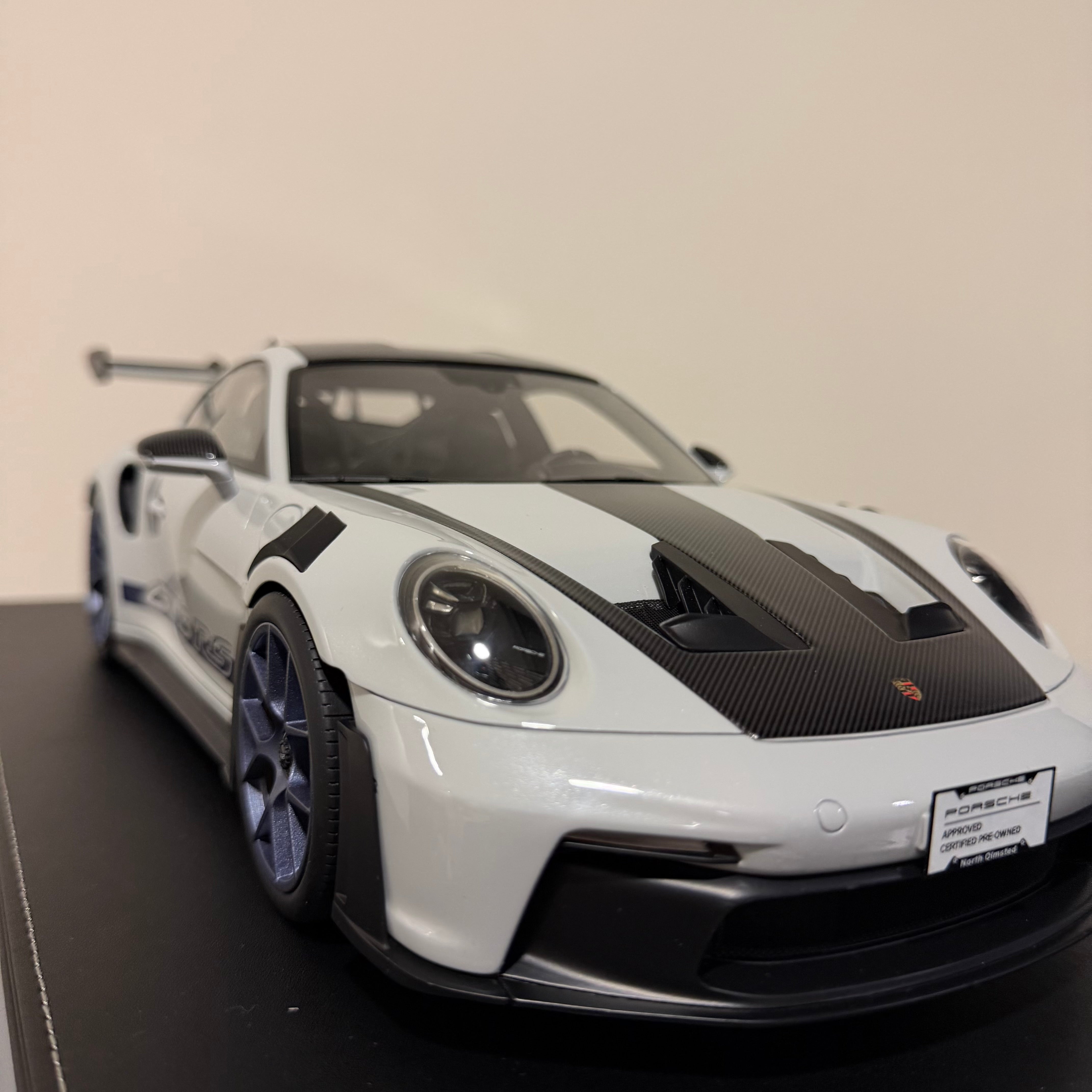 Porsche 992 GT3 RS | Scale: 1:12 | Manufacturer: Ivy Model | Color: Ice Gray / Dark Blue | Limited Edition: 10 Worldwide | Edition: 10/10