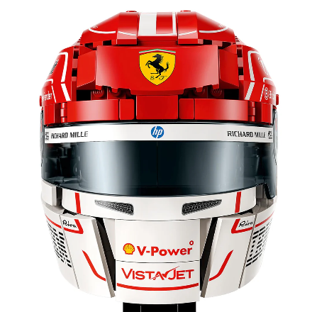 #16 Leclerc Scuderia Ferrari LEGO Helmet