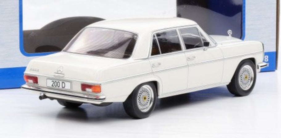 Model Car Group 1:18 Mercedes-Benz 200 D (W115) – White