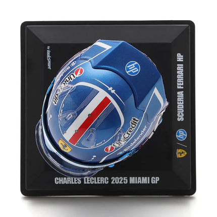 Scuderia Ferrari | #16 Leclerc Miami GP 2025 1:5 Mini Helmet