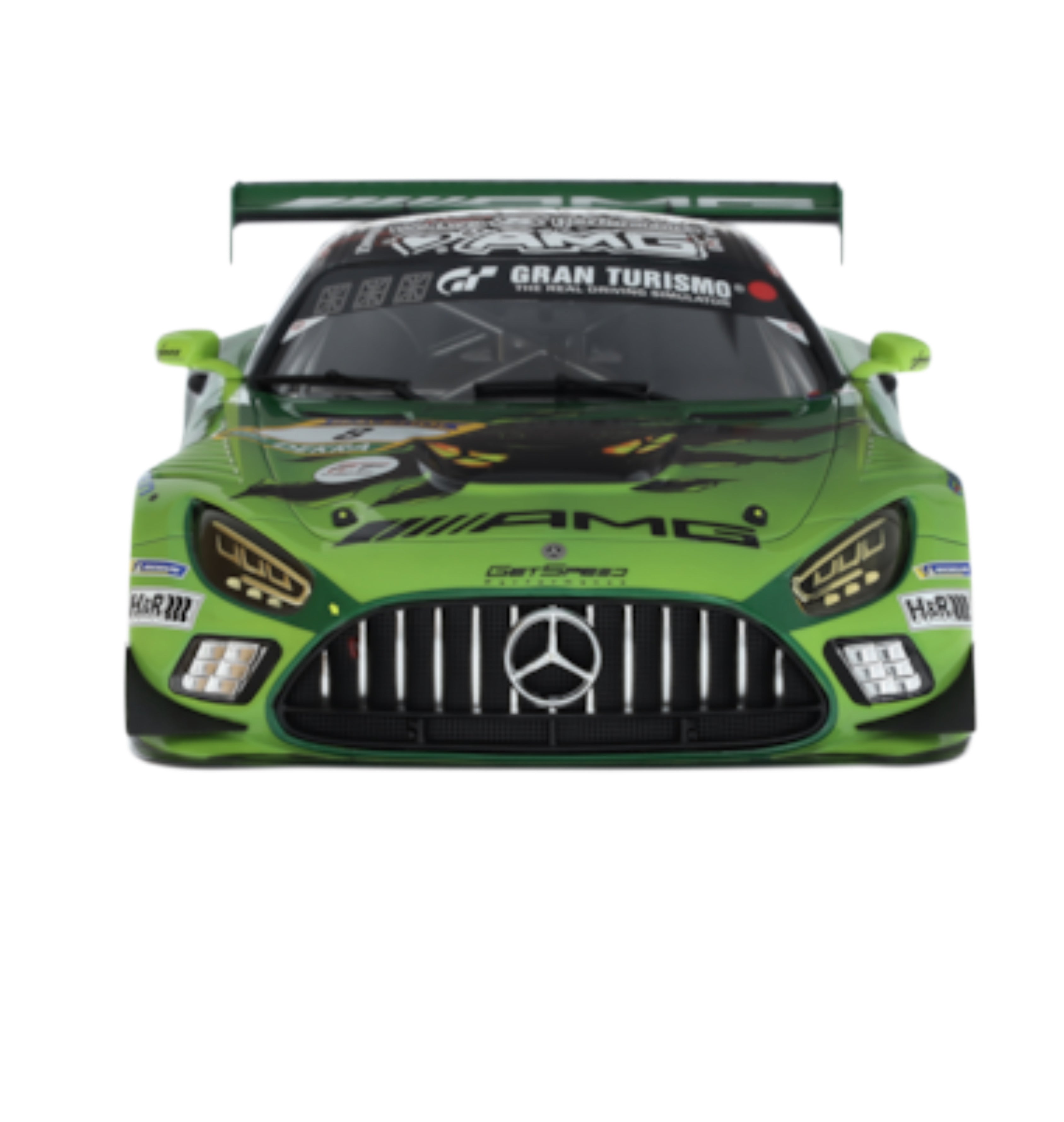 Mercedes-AMG GT3 “130 Years of Motorsport” C190 – Green Magno 1:18 Scale Model Car - by Minimax