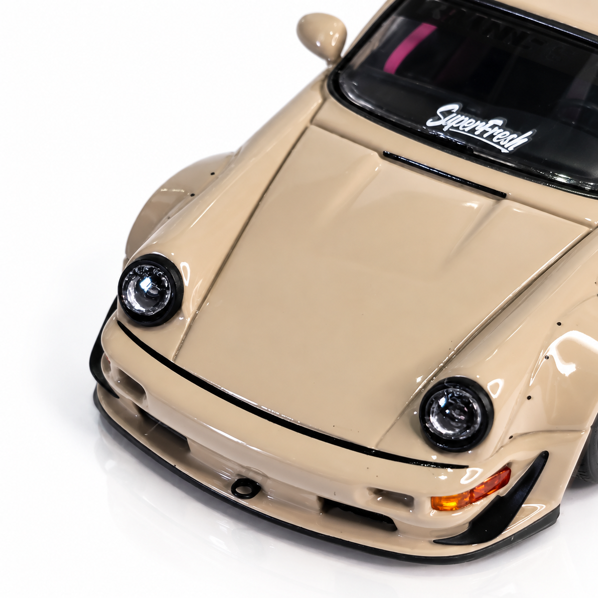 Porsche RWB 964 Champagne Gold Edition | Time Micro 1:64 Scale