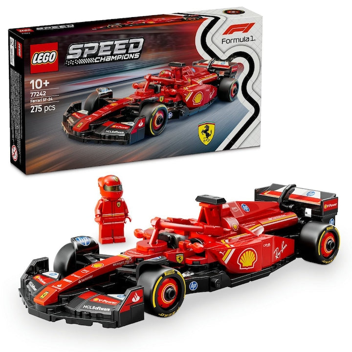 Scuderia Ferrari SF-24 EQ Performance 2024 1:25 Lego Car Model