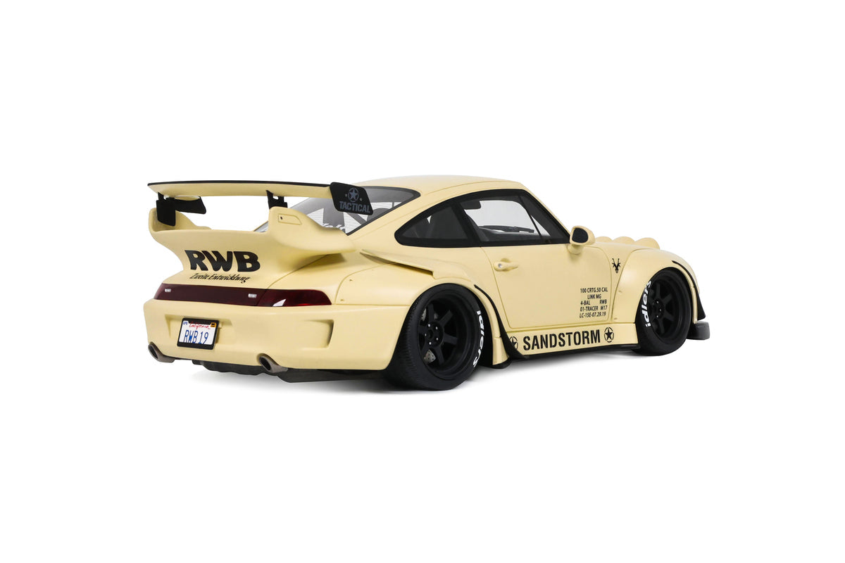 Porsche 911 (993) RWB “Sandstorm” 2023 – GT Spirit 1:18 Resin Model | GT566