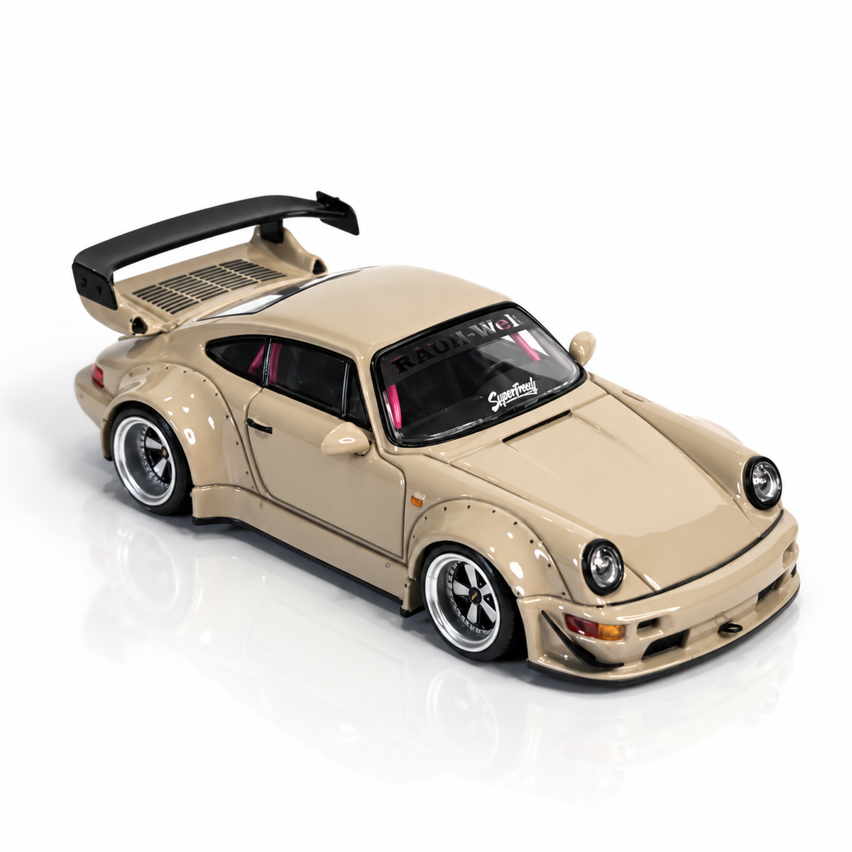 Porsche RWB 964 Champagne Gold Edition | Time Micro 1:64 Scale