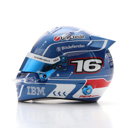 Scuderia Ferrari | #16 Leclerc Miami GP 2025 1:5 Mini Helmet