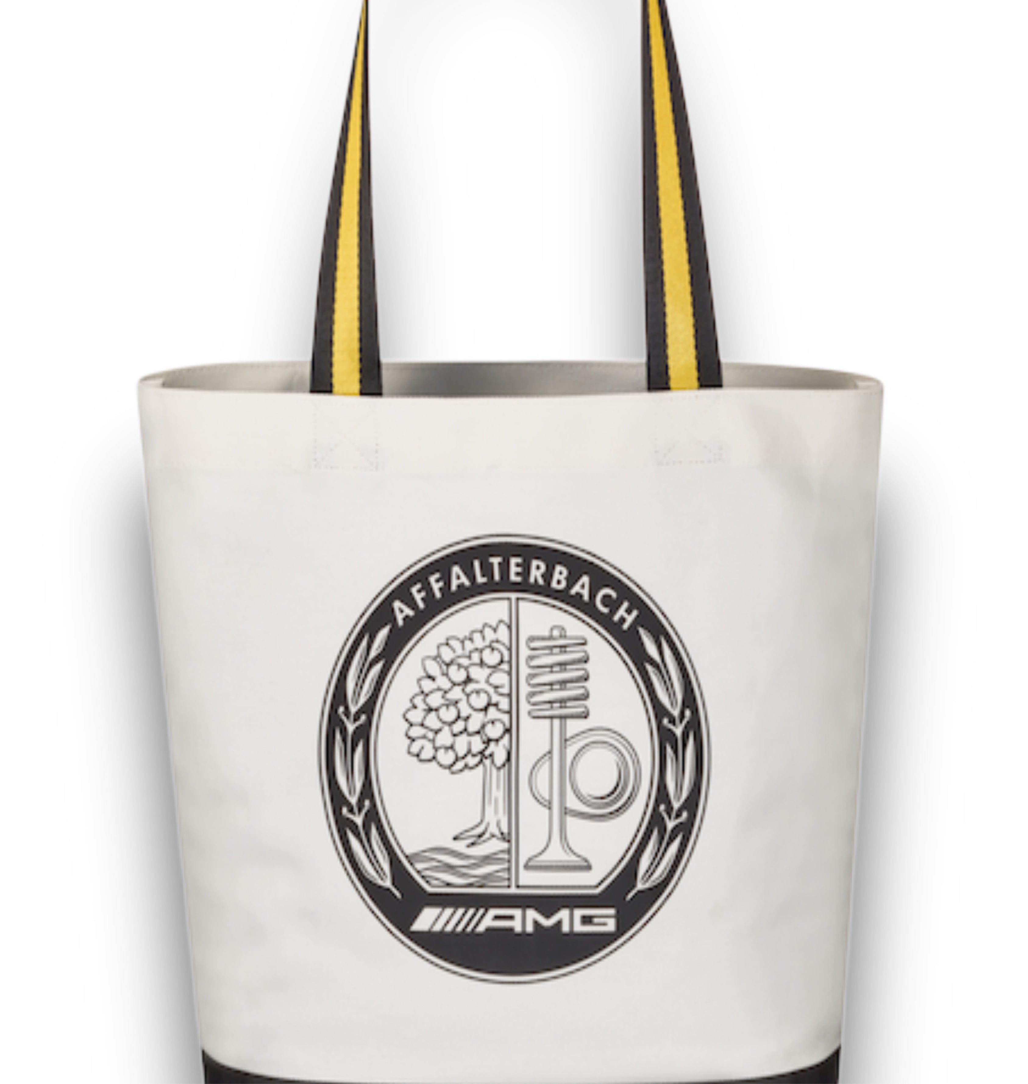 MERCEDES-AMG, Shopping Bag, White & Black