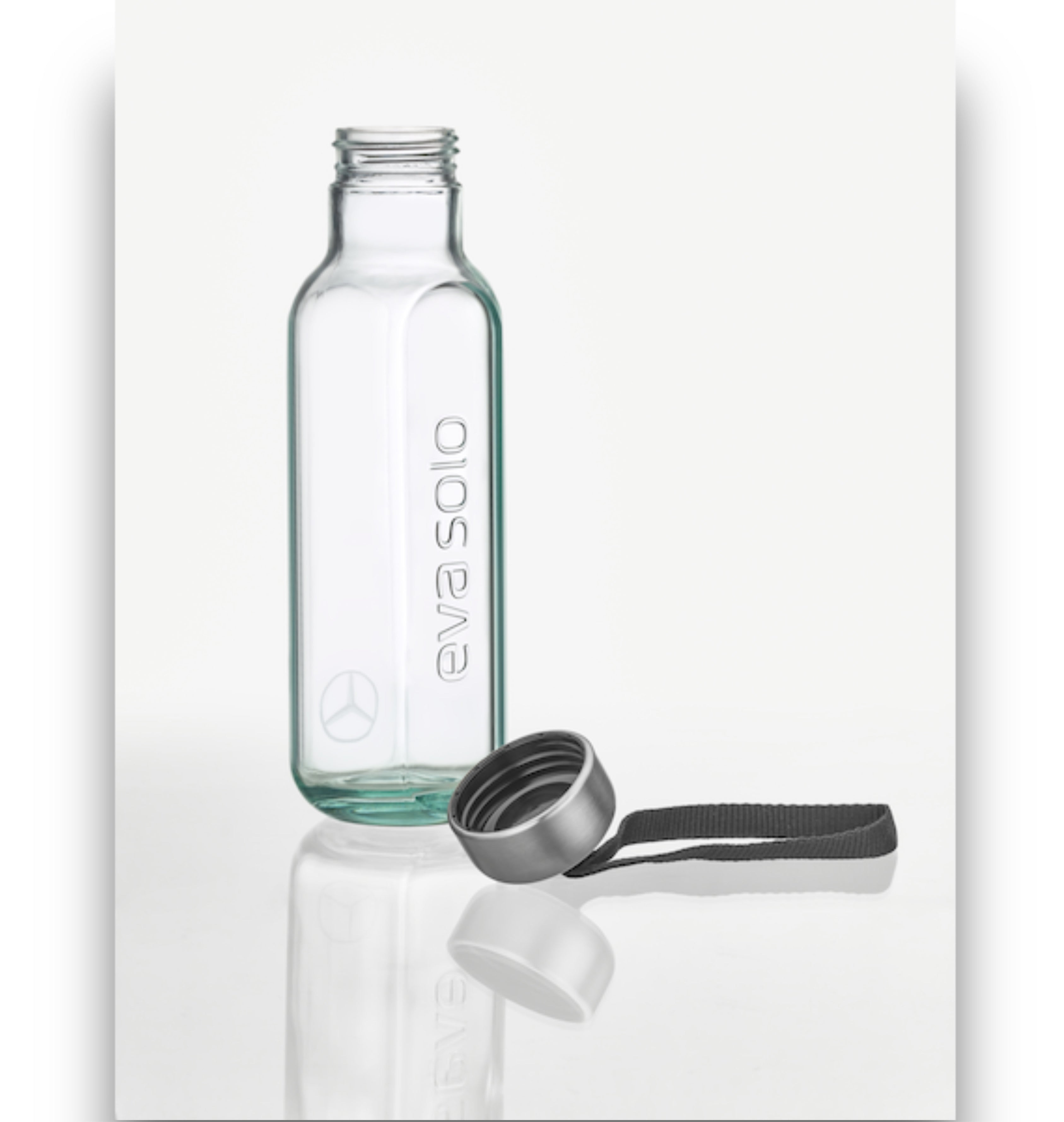 Mercedes-Benz Glass Drinking Bottle