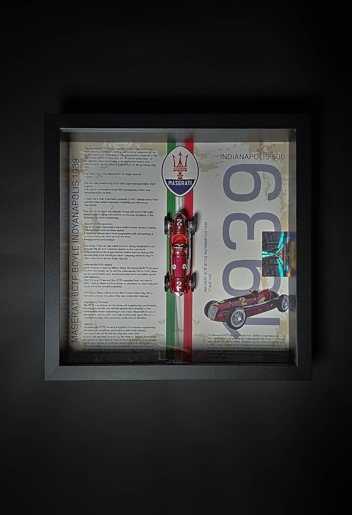 1939 – Maserati 8CTF