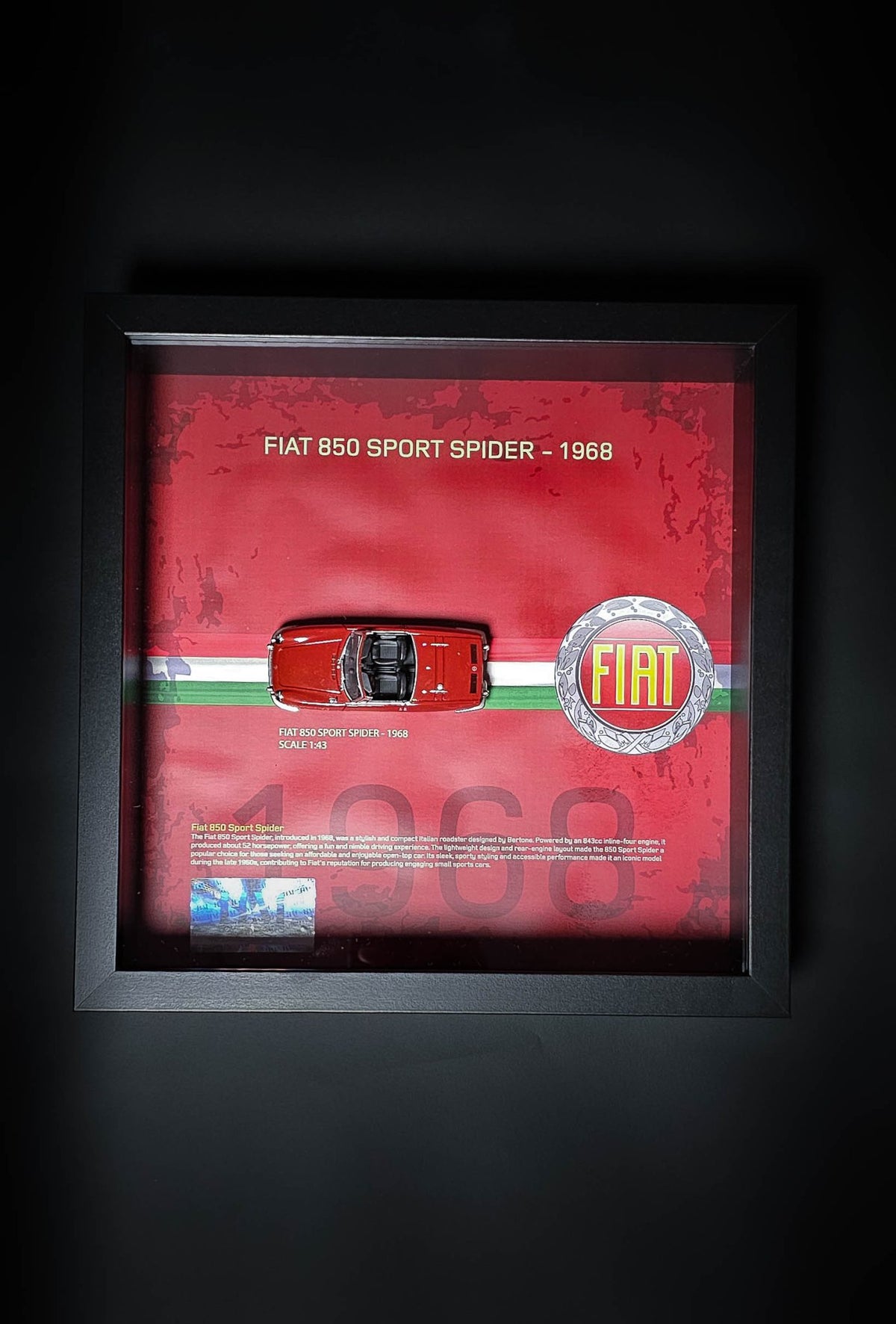 1968 – Fiat 850 Sport Spider